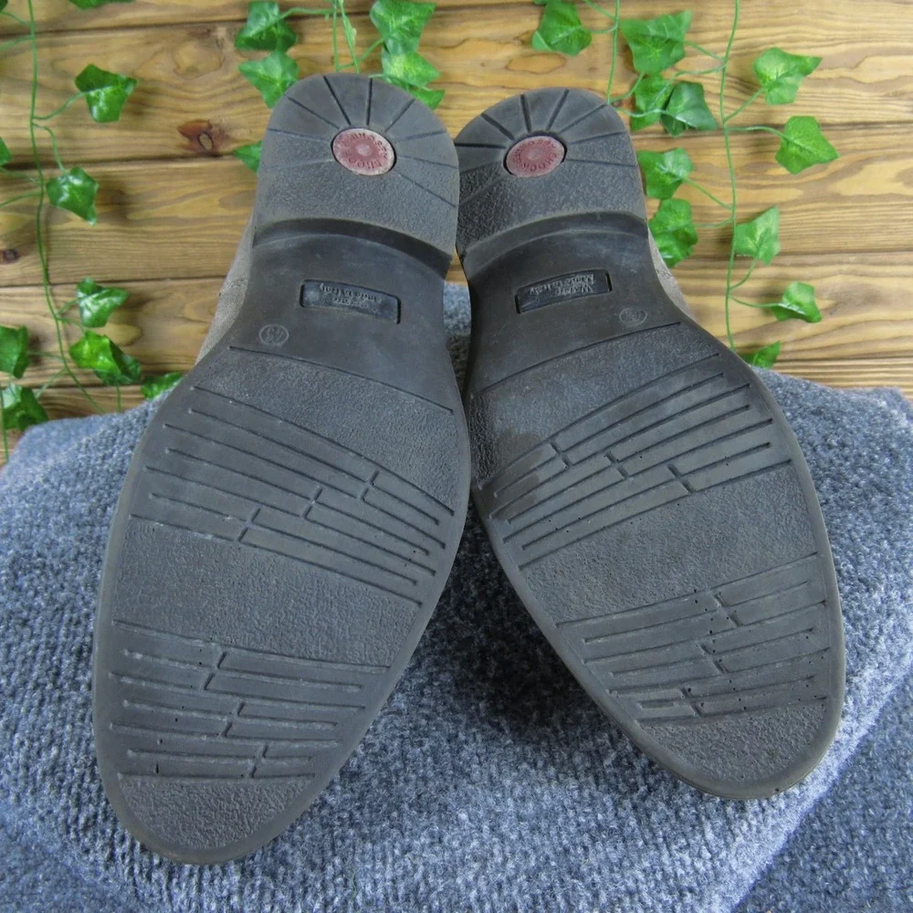 Nordstrom Men's Gray Suede Leather‎ Waterproof Ankle Boots Casual 45